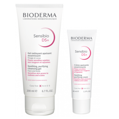 Bioderma Sensibio DS+ Yağlı Pullanma Karşıtı Bakım Kiti - 1