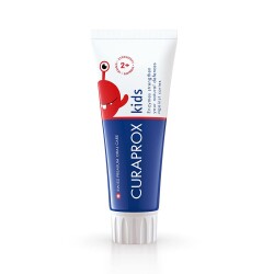 Curaprox Enzycal Kids Strawberry 950 ppm Diş Macunu 60 ml / Çilek Aromalı (2 Yaş ve üzeri) - 2