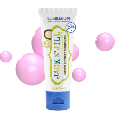 Jack N' Jill Doğal Diş Macunu Bubblegum / Sakızlı 50 gr - 1