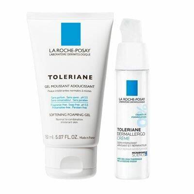 La Roche-Posay Toleriane Dermallergo Creme Temizleme ve Nemlendirme Kiti - 1