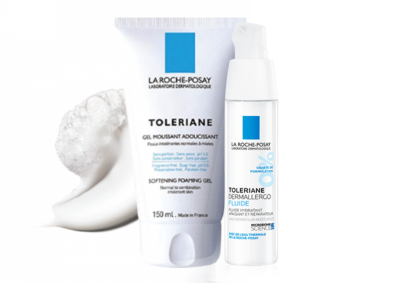 La Roche-Posay Toleriane Dermallergo Fluid Temizleme ve Nemlendirme Kiti - 1