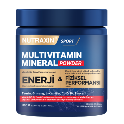 Nutraxin Multivitamin Mineral Powder 300 gr - 1