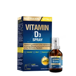 Nutraxin Vitamin D3 Spray 1000 IU 30 ml - 1